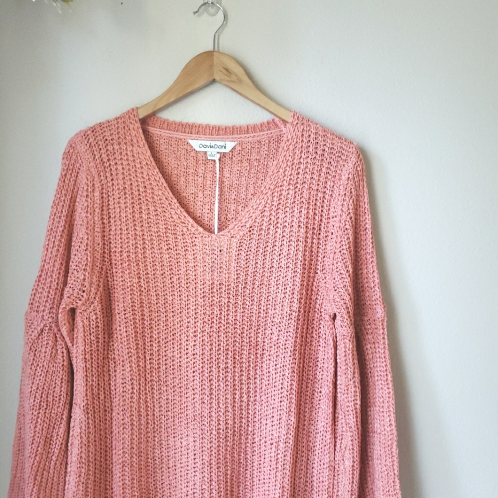 ❗SOLD❗Bell Sleeve Knit Sweater Tunic - Picture 8 of 9